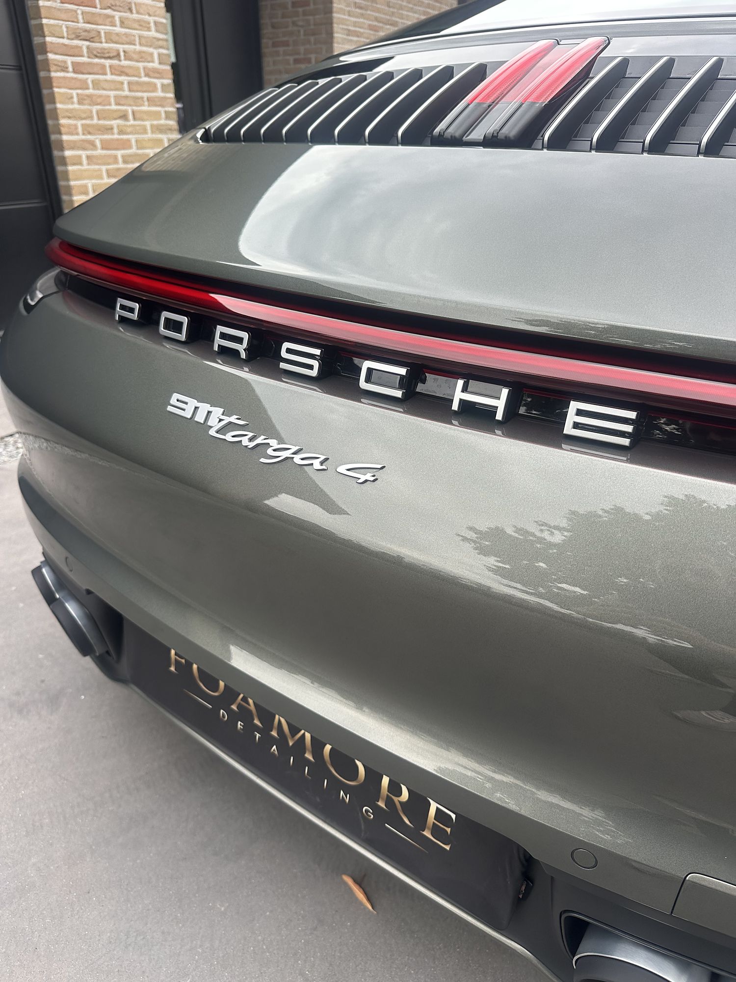 Porsche 911 Targa, Detail